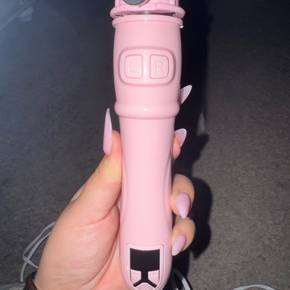 Pink Hair Styling Tool